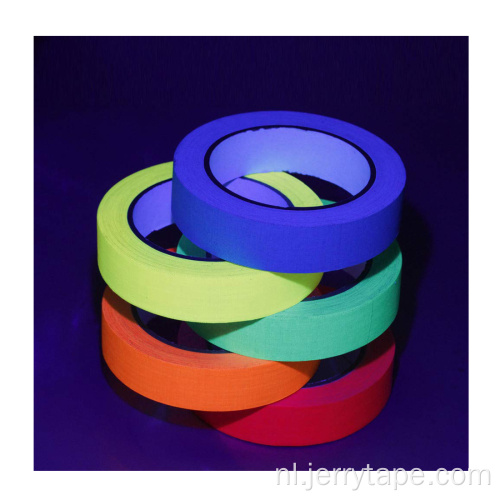 UV-zwart licht reactieve neon fluorescerende gaffertape